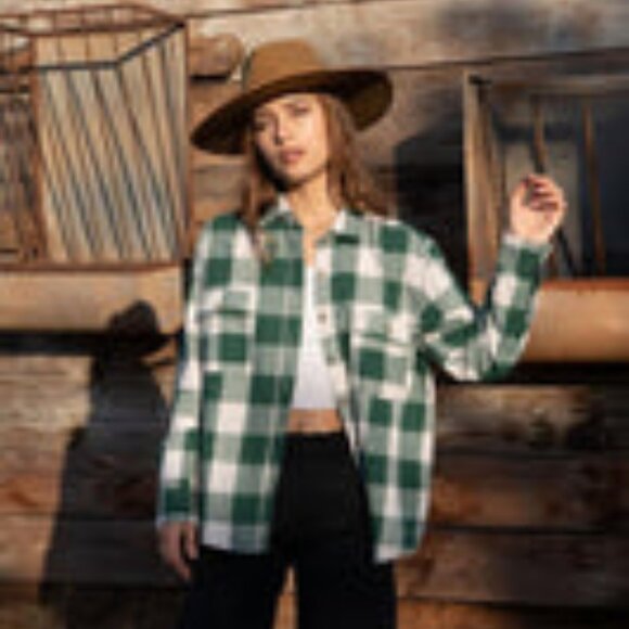 Brixton Pine Bowery Flannel - Picture 1 of 2